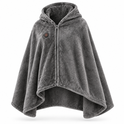 Manta chaqueta calefactable: calor donde vayas